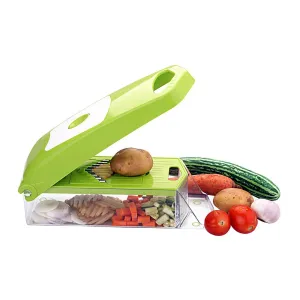 2023 Plastic 14-in-1 Jumbo Manual Vegetable Grater,Chipser and Slicer