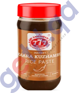 777 INSTANT KAARA KUZHAMBU (SPICY VEG CURRY) RICE PASTE 300GM