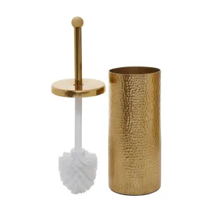 Luxurious Gold Allegra Toilet Brush - Elegant Bathroom Accessory