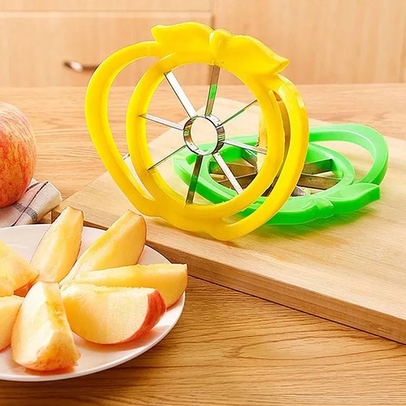 Apple Slicer Cutter, Comfort Handle Peeler For Kitchen