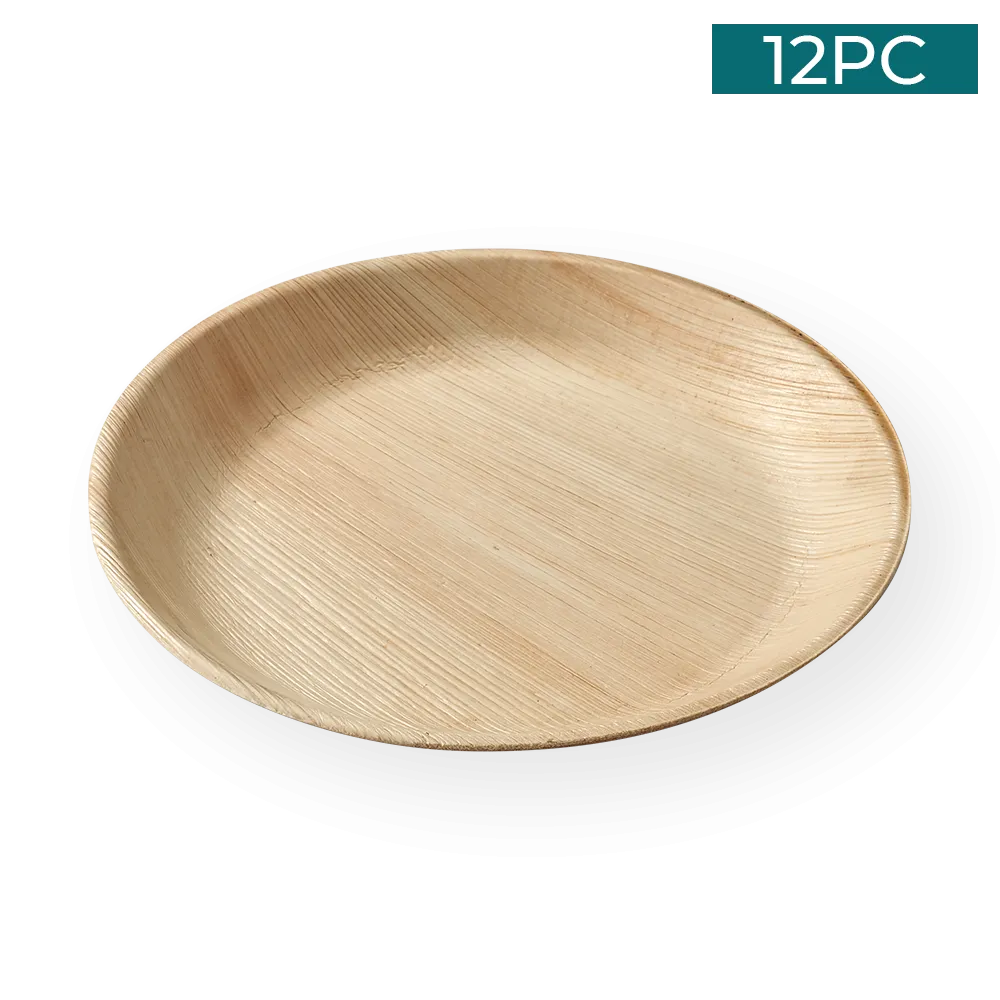 Areca Nut Leaf Main Plates 12PC