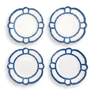 Blue Bamboo Dinner Plates