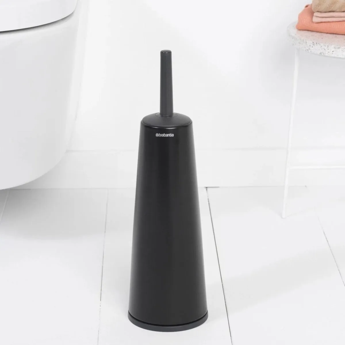 Brabantia Toilet Brush and Holder Matt Black