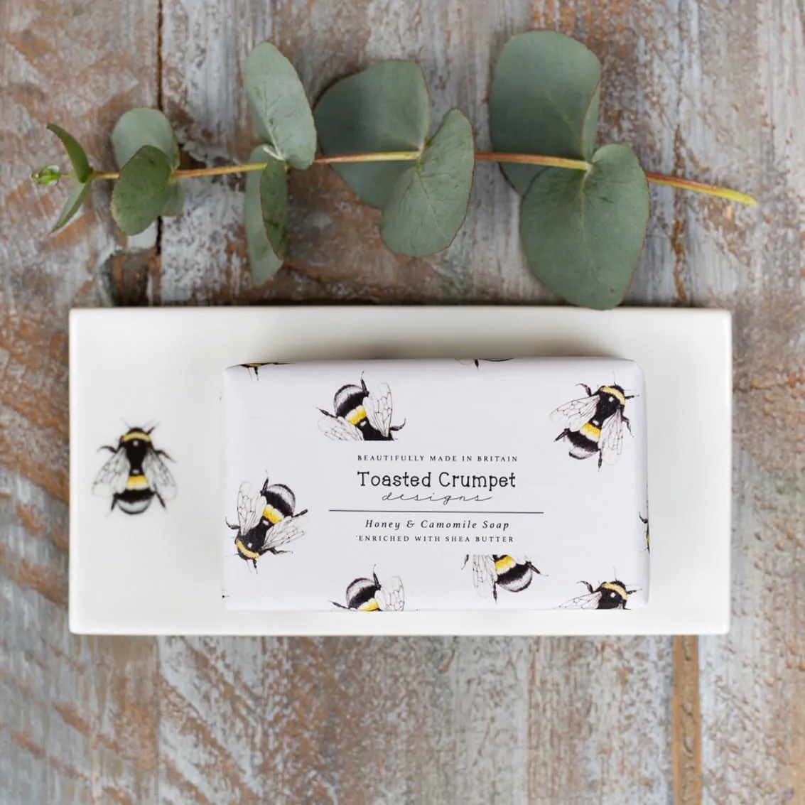 Bumble Bee Rectangular Soap Dish