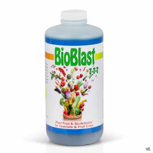 Premium Carl Pool BioBlast Liquid Plant Food - High-Nutrient Formula for Lush, Thriving Plants