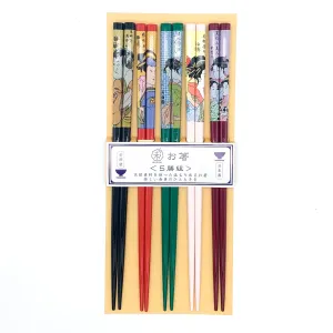 Chopstick Set - Ukiyo-e 5P