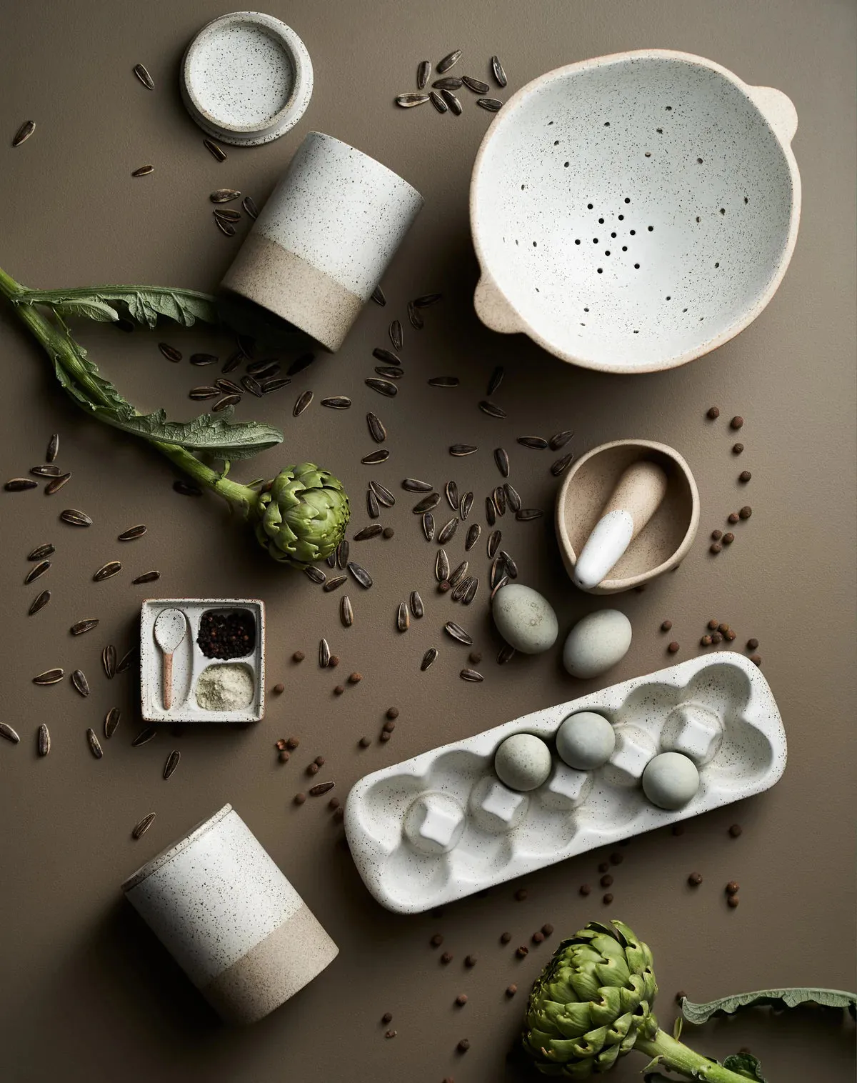 Colander & Plate GARDEN TO TABLE