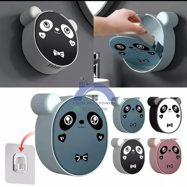 Cute Panda Soap Box