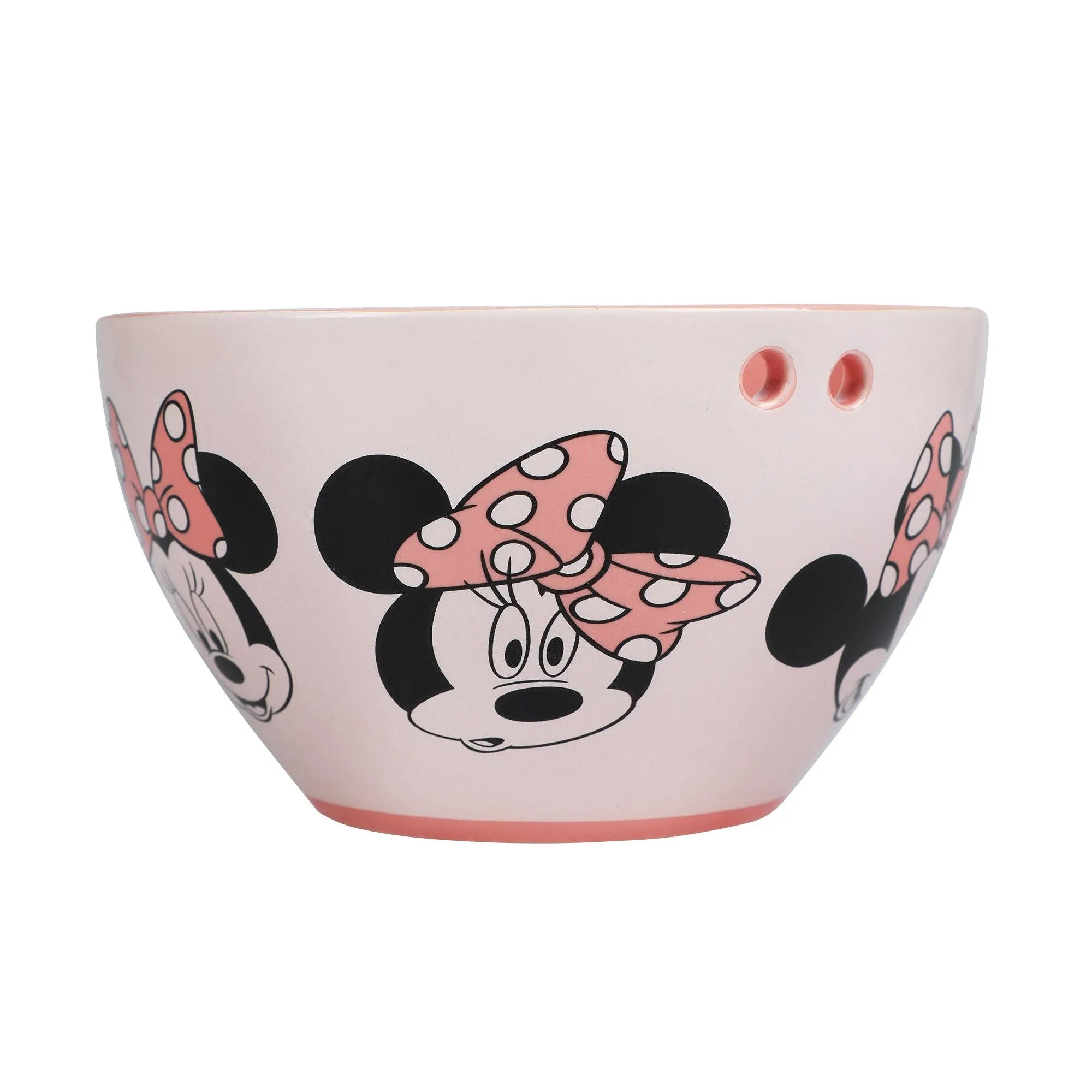 Disney Minnie Mouse 20 oz. Ceramic Ramen Bowl with Chopsticks