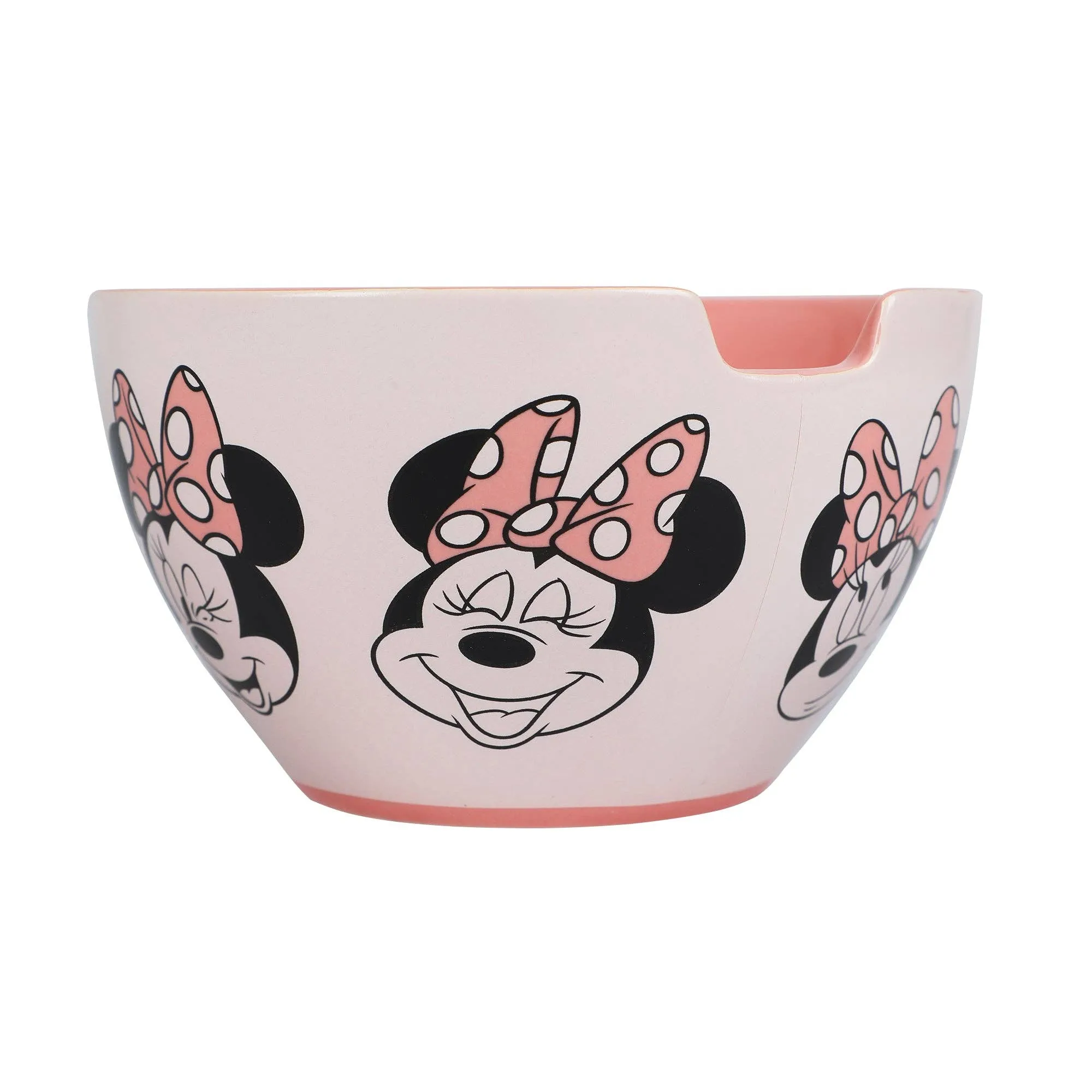 Disney Minnie Mouse 20 oz. Ceramic Ramen Bowl with Chopsticks