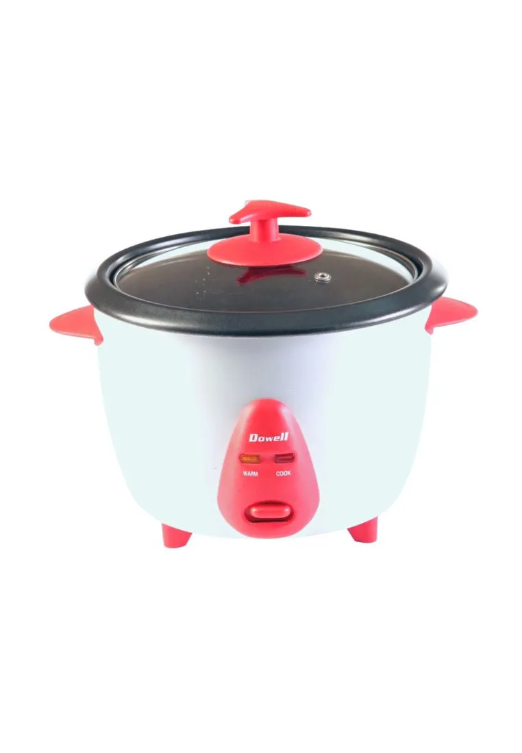 Dowell Non-stick Rice Cooker 5-Cups With Glass Cover