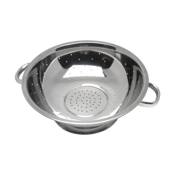 Economy Stainless Steel Colander 11"Tube Hdl.