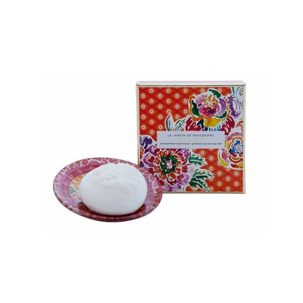 Fragonard Tilleul Cedrat Soap and Dish Set