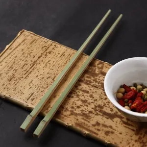 Gohobi Japanese Classic Eco-friendly Green Bamboo Chopsticks