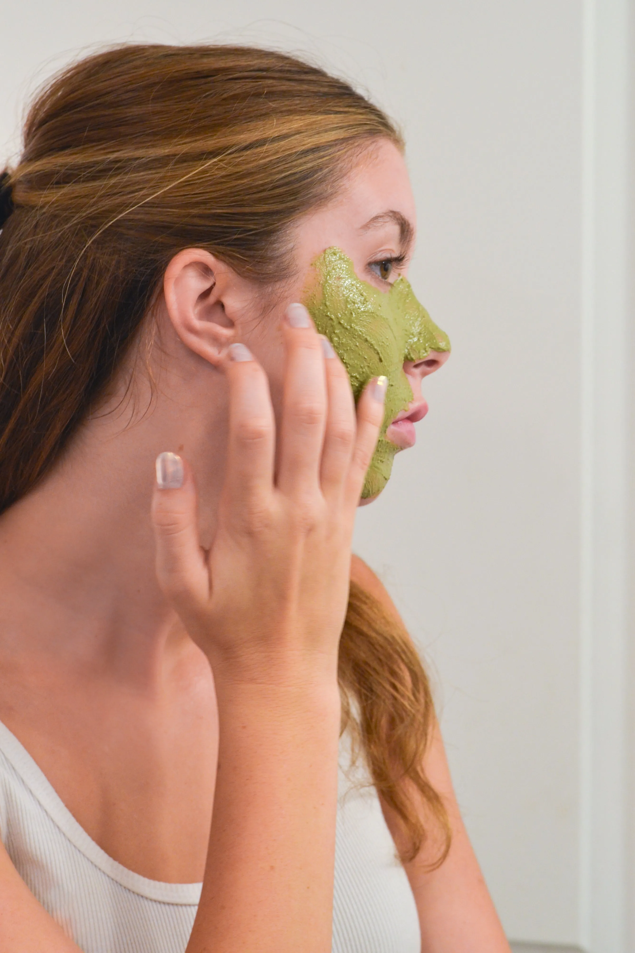 Green Tea   Coconut Milk Facial Cleansing Grains