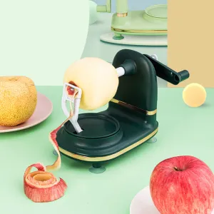 Hand-crank Automatic Multifunctional Fruit Peeler for Home Use, HG0003