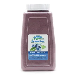 Harmony House Freeze Dried Blueberry Powder (4 Cups / 64 Tbs)