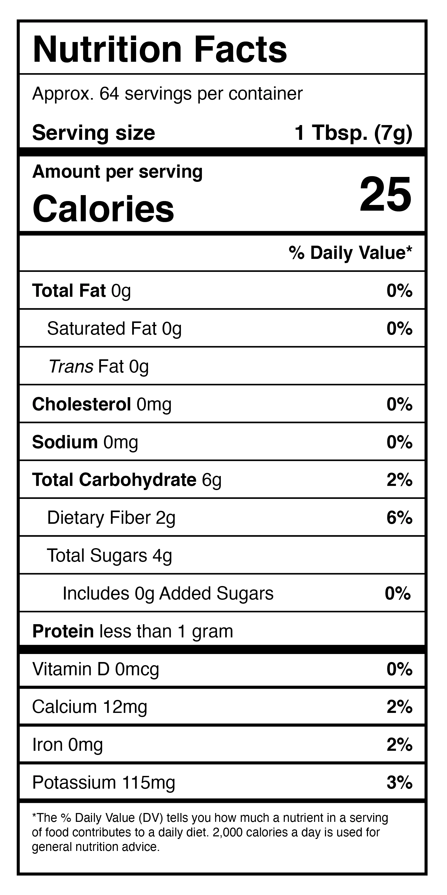 Harmony House Freeze Dried Strawberry Powder (4 Cups / 64 Tbs)