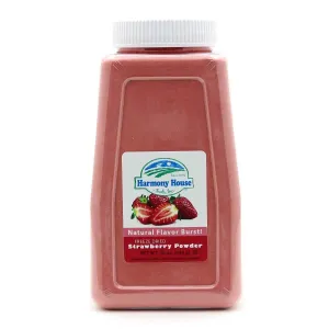 Harmony House Freeze Dried Strawberry Powder (4 Cups / 64 Tbs)