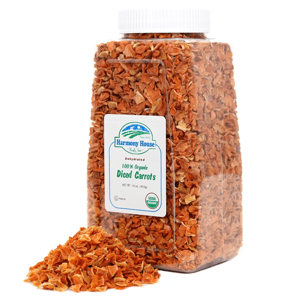 Harmony House Organic Dried Carrots (13.25 oz)