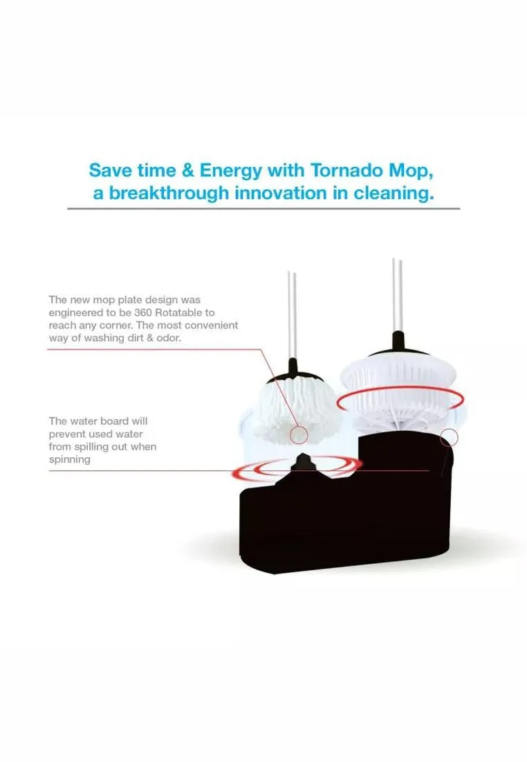 Home Gallery Tornado Mop & Spin Dry Bucket Set (ZT-30)