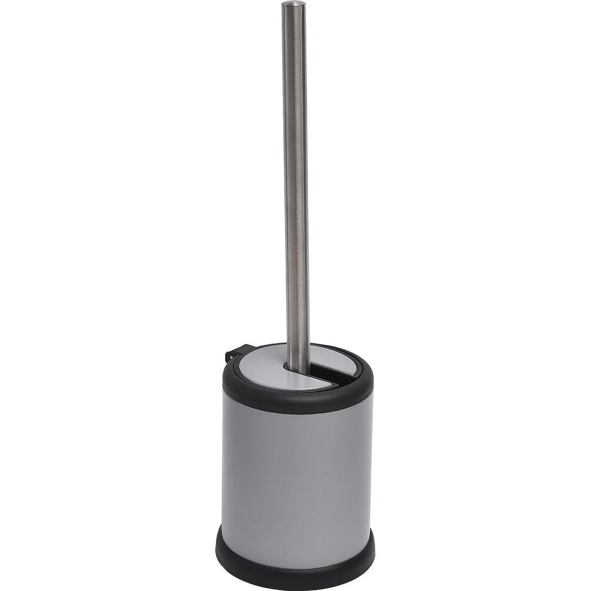 Metal Toilet Brush with Folding Cover - various Colours