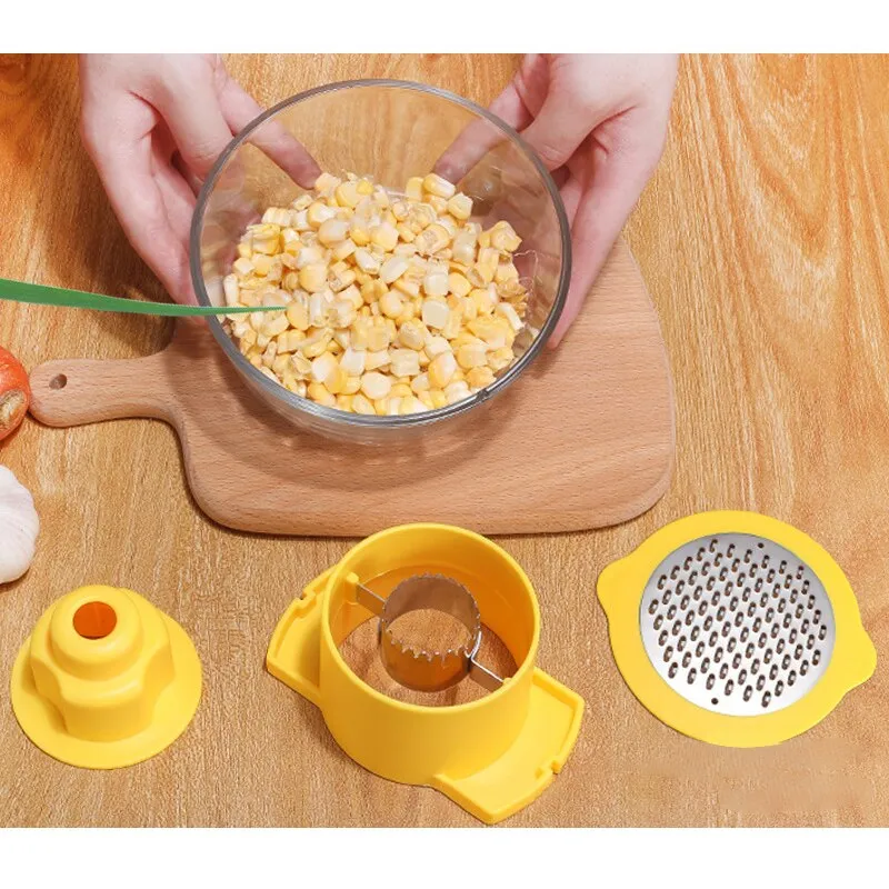 Multi-Function Corn Stripper Kitchen Gadget