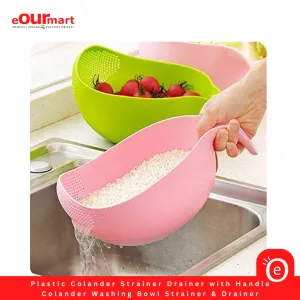 Plastic Colander Strainer Drainer with Handle | Perfect Product For Storing and Straining