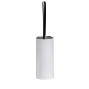 Showerdrape Alto White Toilet Brush And Holder