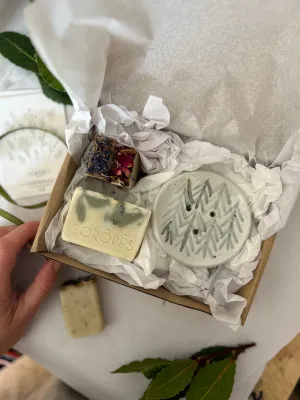 Soap dish gift set