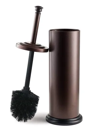 Stainless Steel Toilet Brush And Holder Toilet Bowl Cleaners - Bronze Bathroom