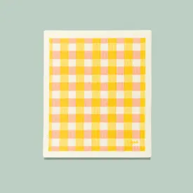 Swedish Dishcloth: Gingham