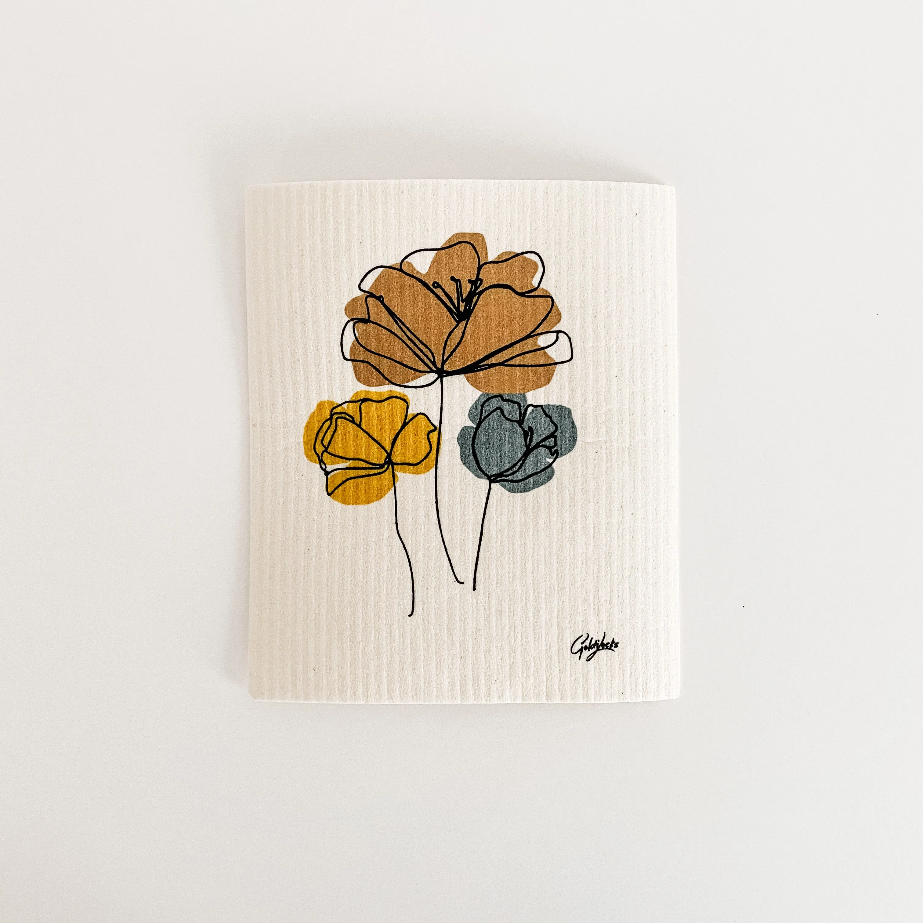 Swedish Dishcloth: Harvest Bouquet